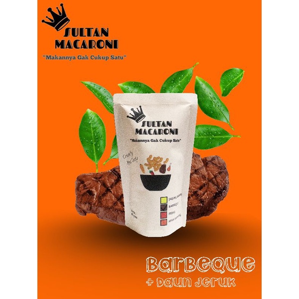 

MAKARONI / SULTAN MACARONI 80 gr ( BBQ + Daun Jeruk)