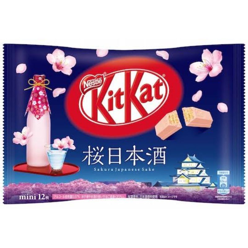 

KIT KAT MINI SAKURA JAPANESE 12 COUNT