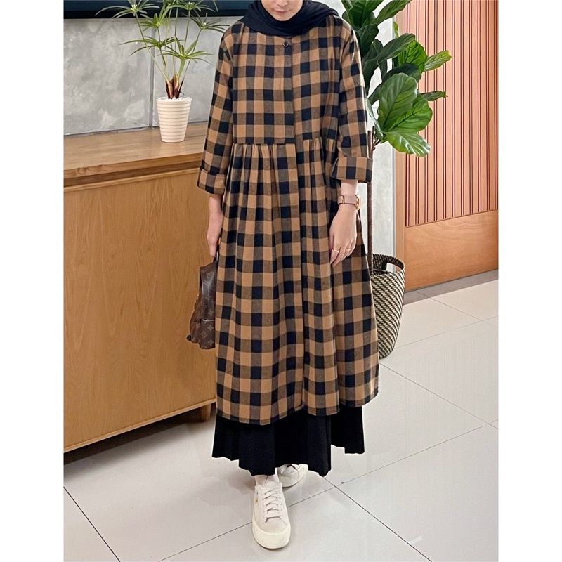 LANGSUNG KIRIM ARMY TUNIK DENIA BY MAHARA ID