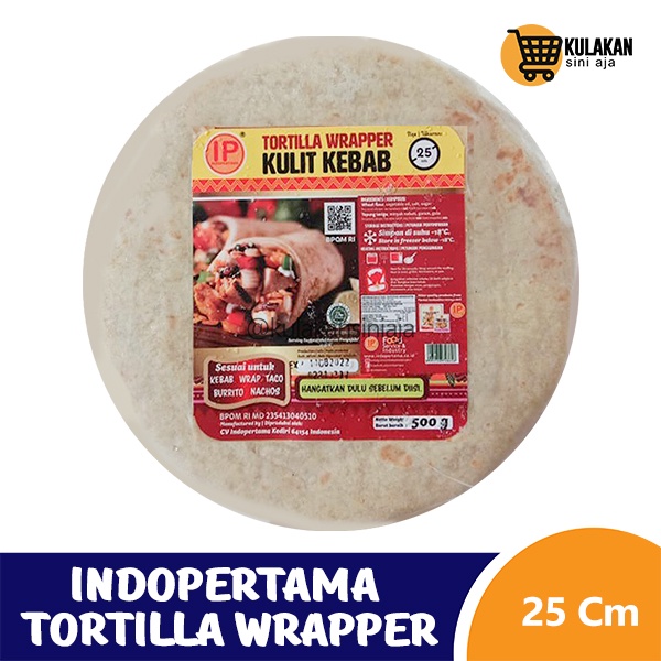 

Indopertama Tortilla Wrapper Kecil 25Cm