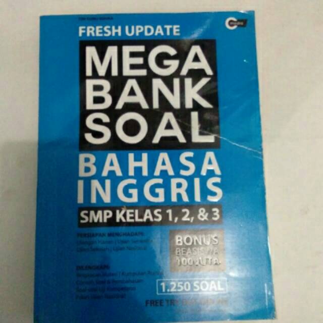 Original Mega Bank Soal Bahasa Inggris Smp Kelas 1 2 3 Shopee Indonesia