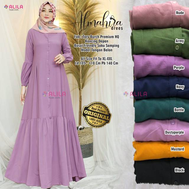 GAMIS // ALMAHIRA DRESS BY ALILA // GAMIS POLOS // GAMIS