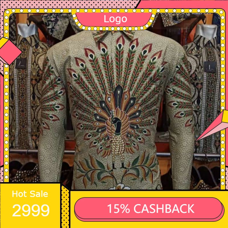 Kemeja Batik Pria Lengan Panjang Batik Pria Lengan Panjang Modern