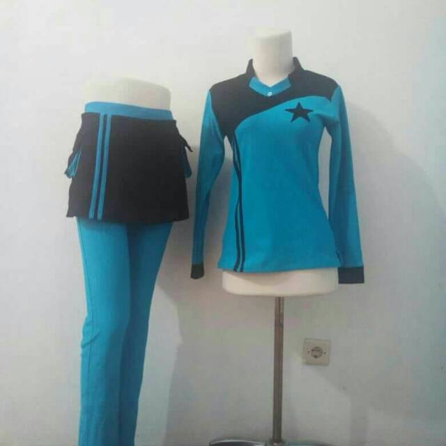 Baju senam wanita muslim/Baju senam zumba/baju senam outdoor