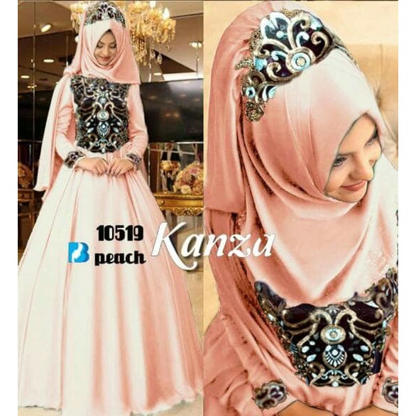 Gamis baju muslim KANZA/setelan muslimah