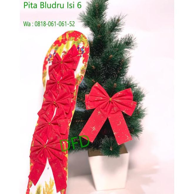 

PROMO AKHIR TAHUN PITA BLUDRU NATAL MERAH BESAR GLITER ORNAMEN NATAL KODE 1148