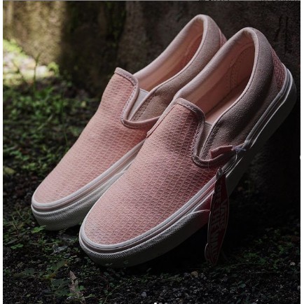 vans multi woven slip on