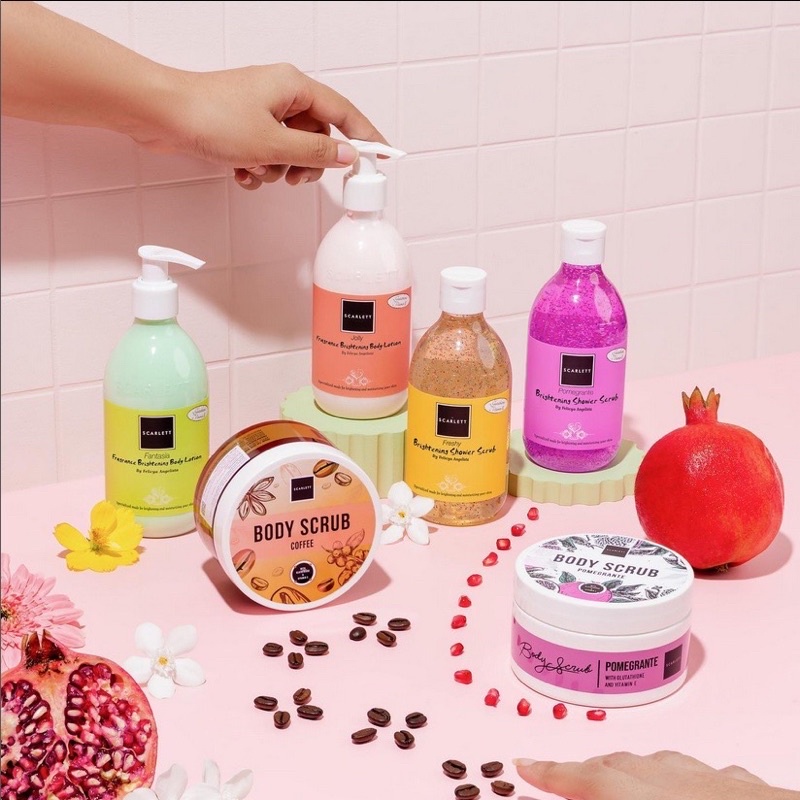 SCARLETT WHITENING / SCARLET ORIGINAL BODY LOTION | BODY WASH | SCRUB | LULUR | DAY CREAM | NIGHT CR