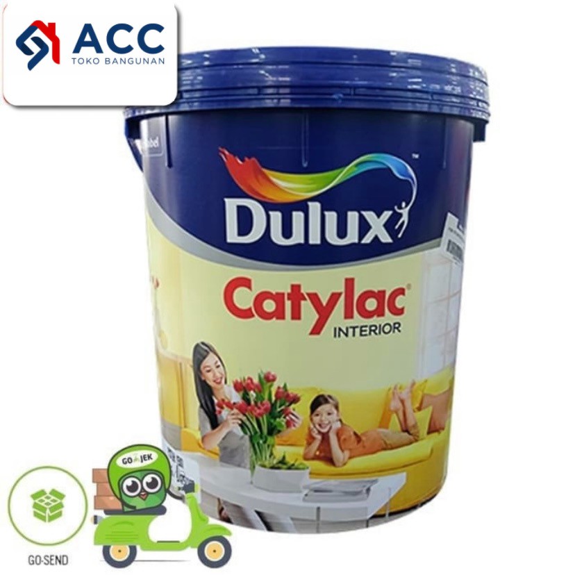 Jual Cat Tembok Dulux Catylac Interior Warna Putih 25kg Shopee Indonesia 4633