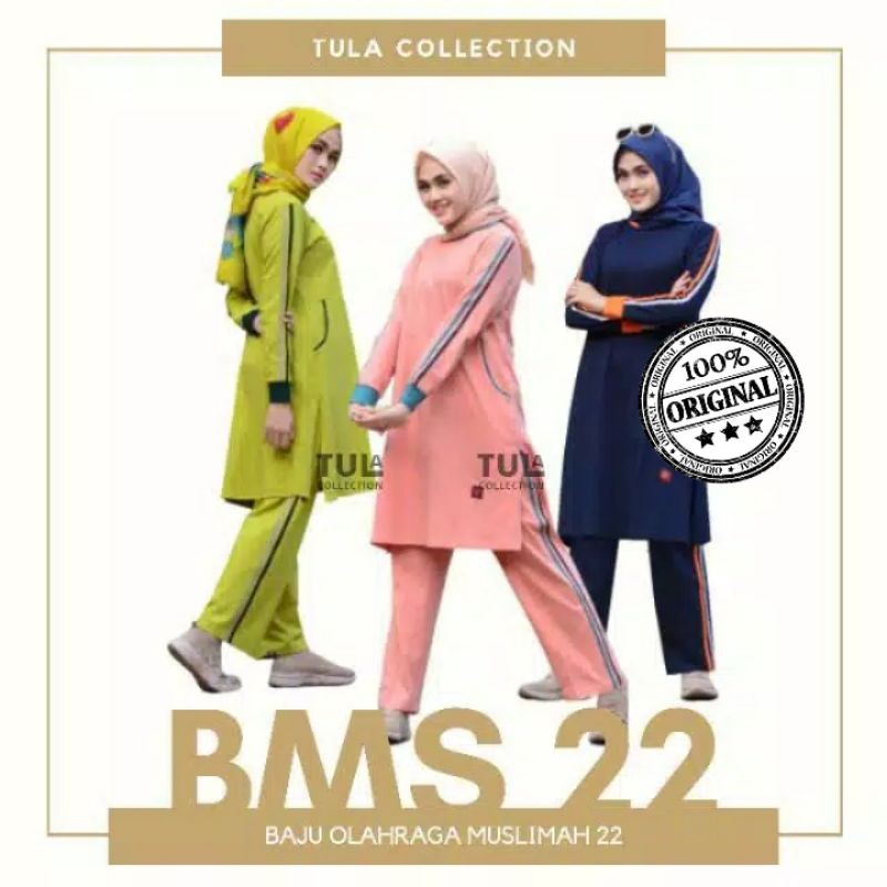 Tula Collection Baju Olahraga Muslimah Bms 22 Baju Olahraga Believe Bms 22 Baju Senam Shopee Indonesia