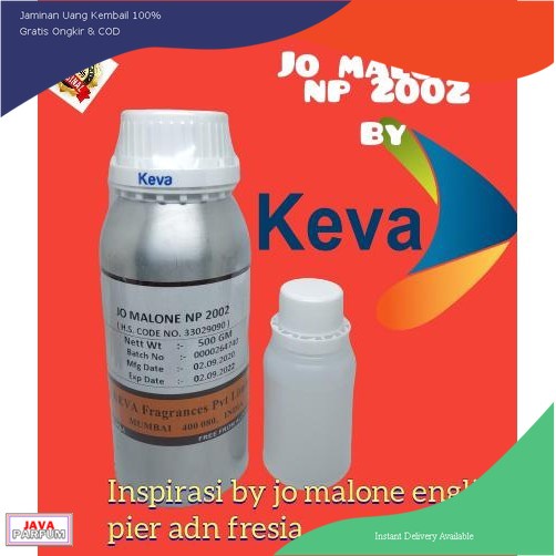 JO MALONE BIBIT PARFUM MURNI 100 ML BY KEVA INSPIRASI BY JO MALONE ENGLISH