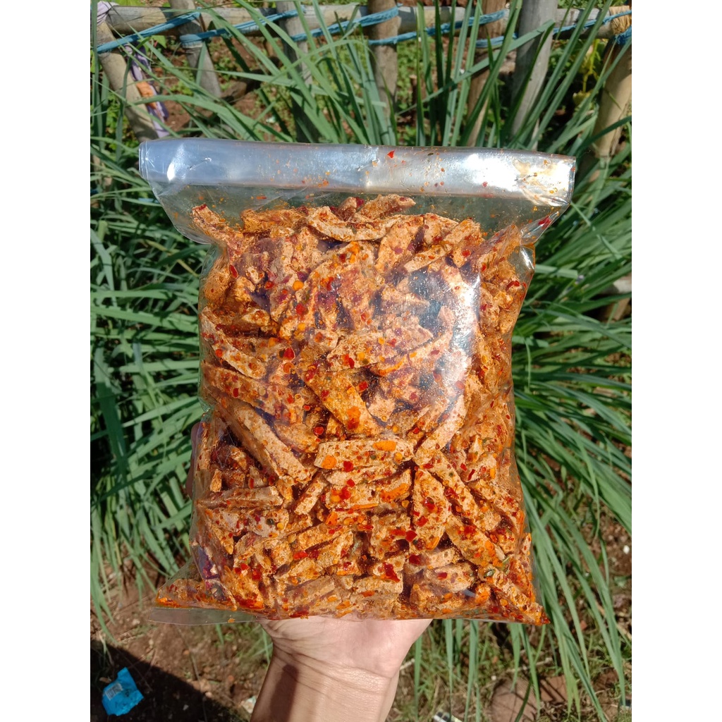 

Basreng Pedas Daun Jeruk isi 500 gram