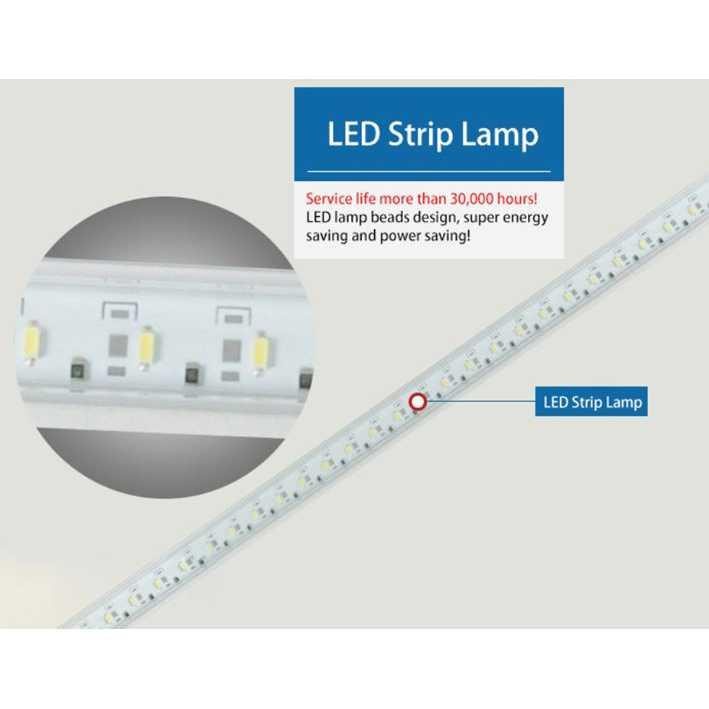 Lampu LED Dimmable Touch LED 21 LED - FYD-1611 - White