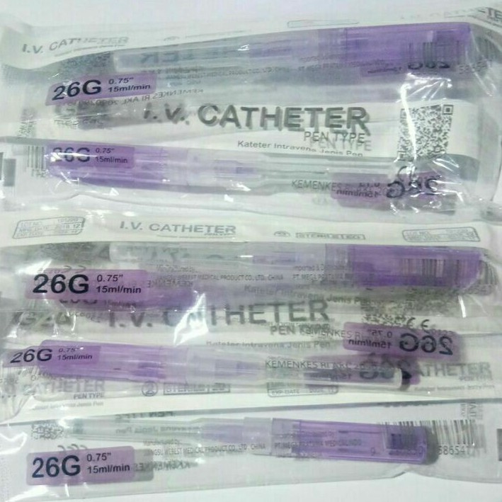 

IV Catheter/catheter intravena jenis pen/abbocat/sorflo/