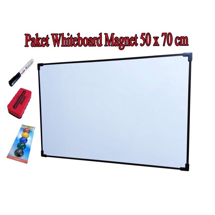 

Papan Tulis Magnet 50 x 70 White Board Magnet