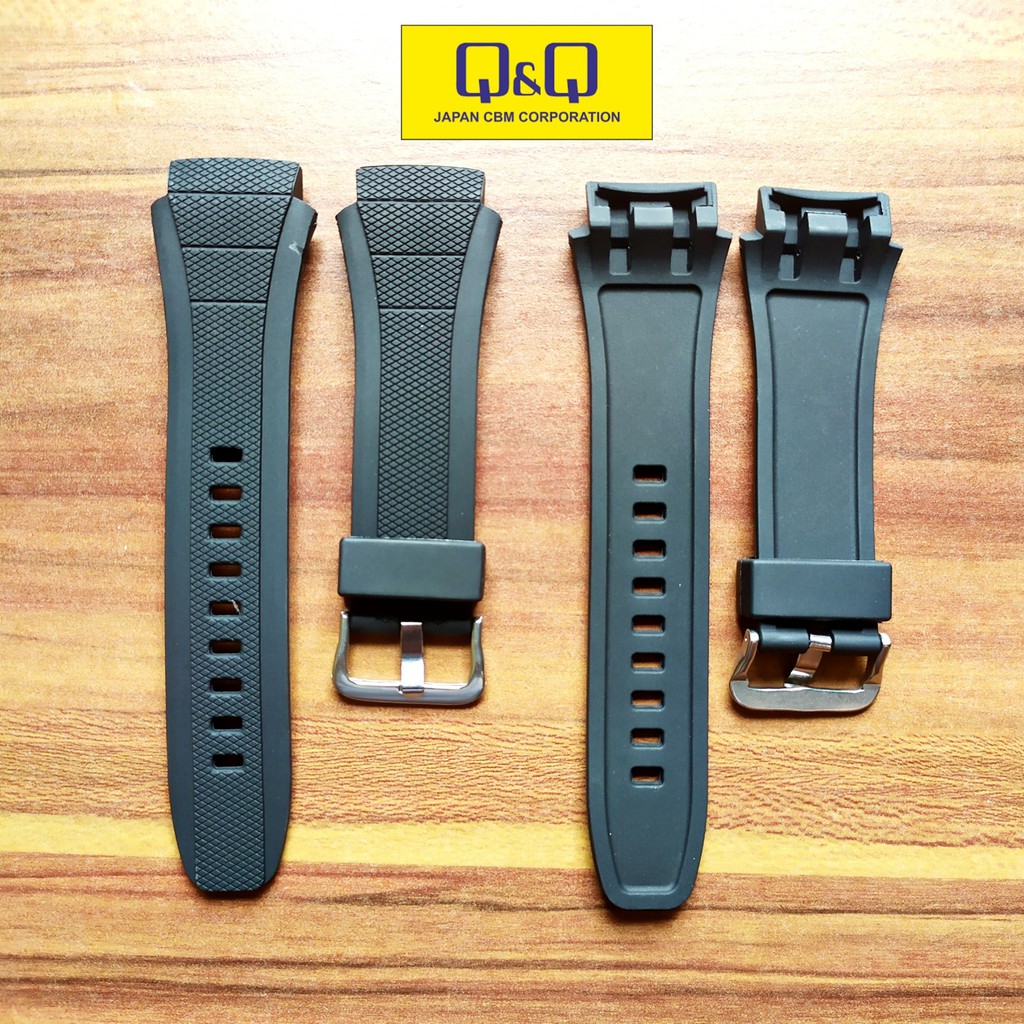 Aftermarket Strap Tali Jam Tangan Q&amp;Q M145 QnQ M145 QQ M 145.