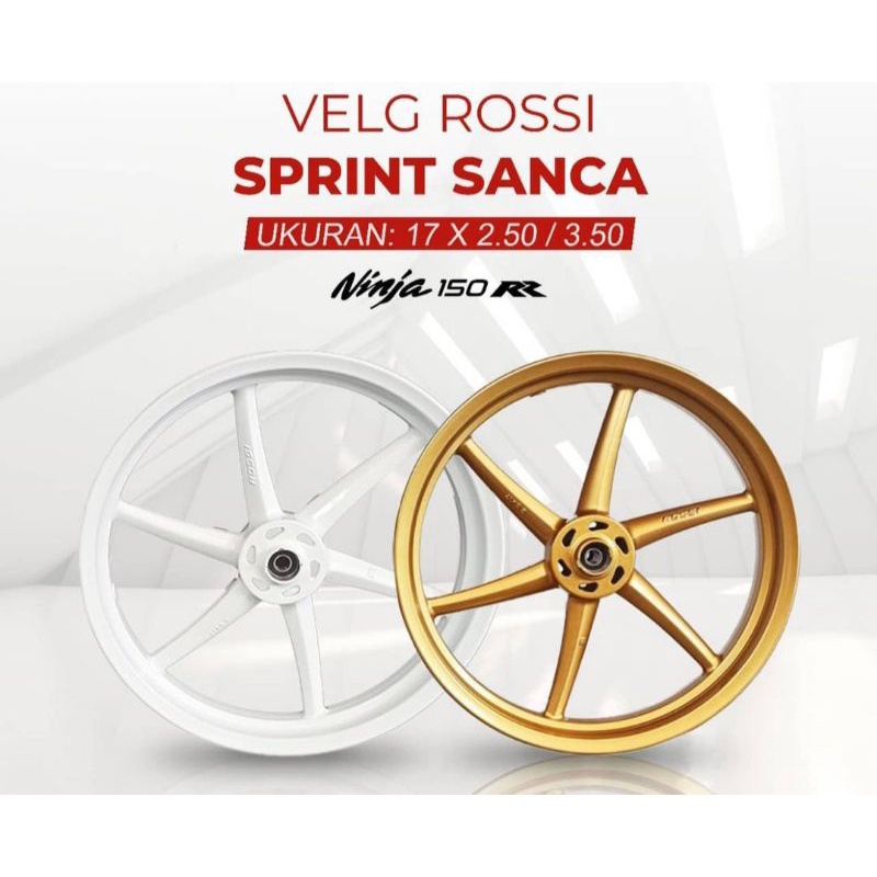 Velg Rossi sprint sanca copy RCB ninja r rr ss