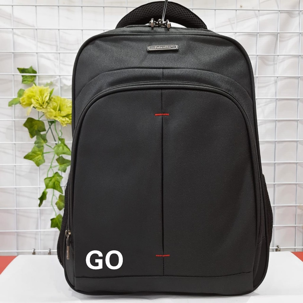 gof C TAS PALO ALTO Backpack Super Tas Sekolah Tas Kuliah Tas Ransel Laptop dengan Raincover