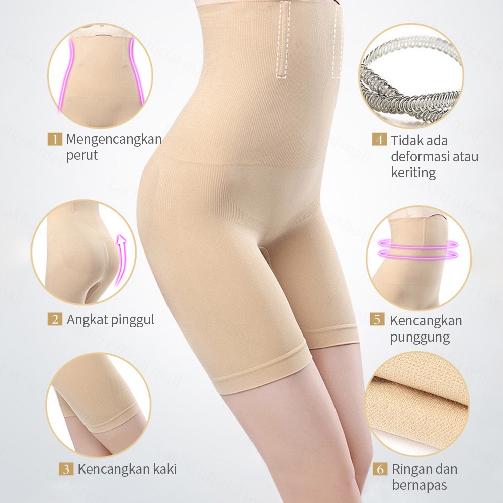 Lakhu korset celana pendek / korset celana pelangsing perut celana corset pelangsing perut legging korset legging perut