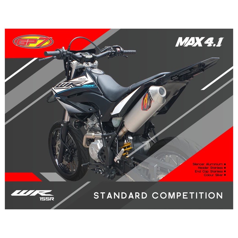 Gp7 MAX 4.1 standar kompetisi for WR 155R
