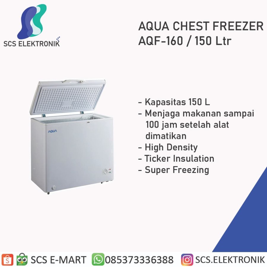 AQUA Chest Freezer AQF-160 | 150 L | AQF 160