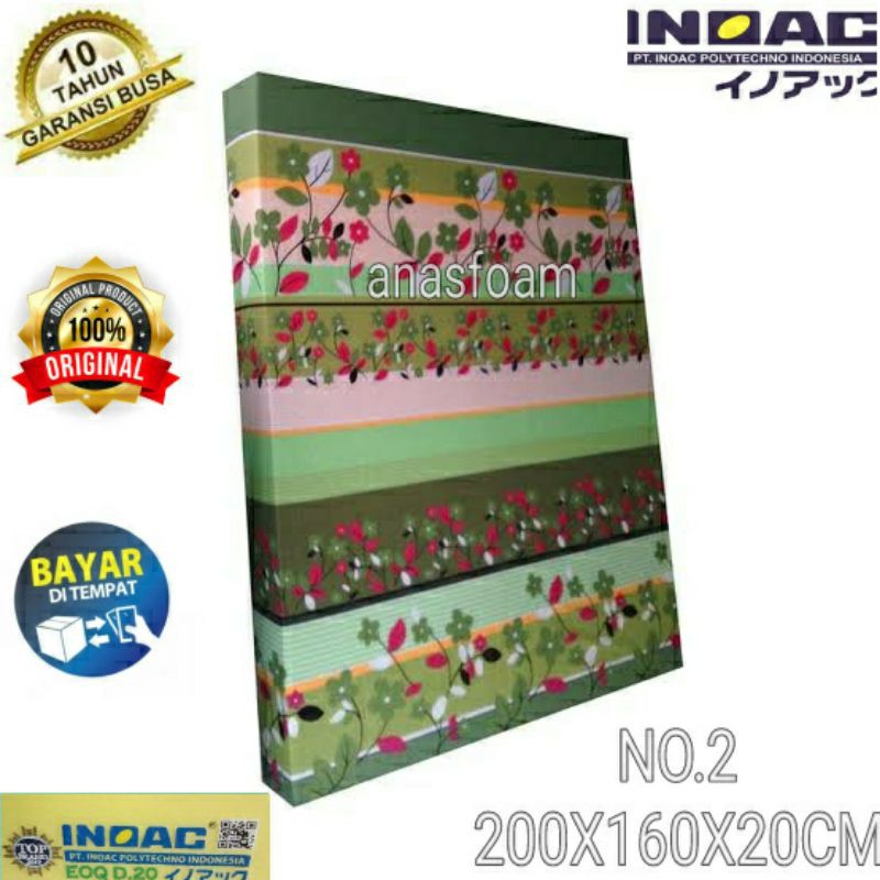 Kasur Busa Inoac 200x160x20cm/Kasur Busa Inoac No.1/Kasur Busa Inoac/Kasur Inoac