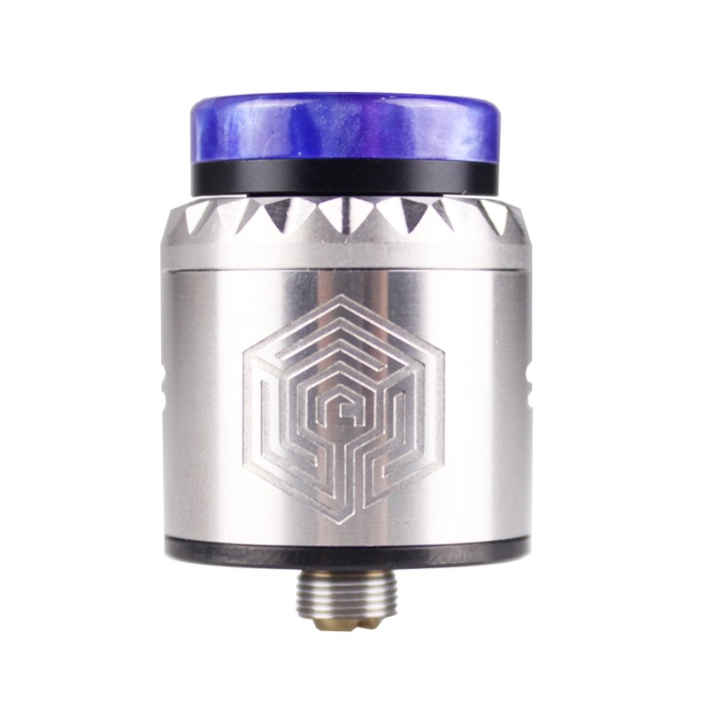 Artha RDA V2 24 RDA Atomizer - SILVER [Clone] - Rokok Elektrik Vape Vaporizer