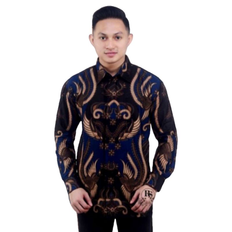 Kemeja batik pria lengan panjang reguler terlaris | Batik pria lengan panjang premium