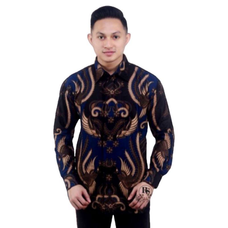 Kemeja batik pria lengan panjang reguler terlaris | Batik pria lengan panjang premium