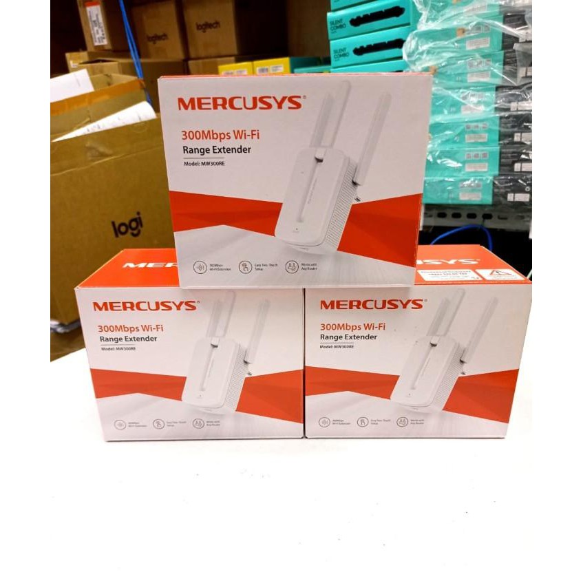 Mercusys Mw300Re 300Mbps Wi-Fi Range Extender Mw 300 Re