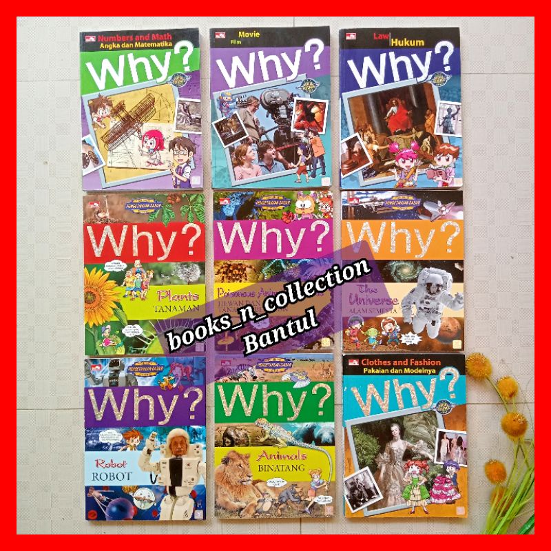 Buku WHY Preloved ❤️ Why series