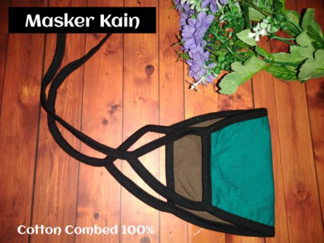 MASKER KAIN COTTON COMBED 30S EARLOOP &amp; HEADLOOP&amp;MASKER KATUN