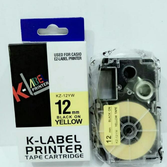 

K Label Printer 12Mm - Use Compatible Casio Ez Label Tape 12 Mm