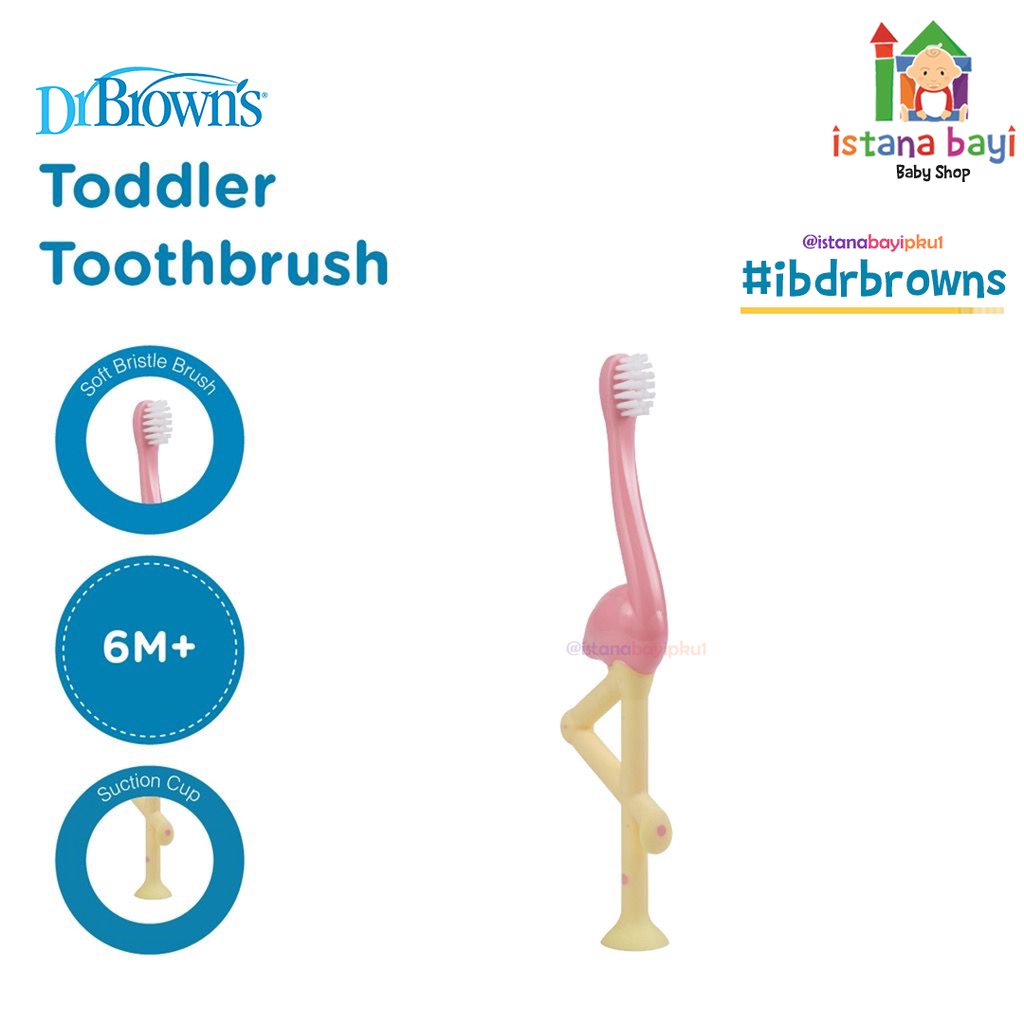 Dr.Brown’s sikat gigi / Dr.Brown's Toothbrush /Sikat Gigi Bayi HG059