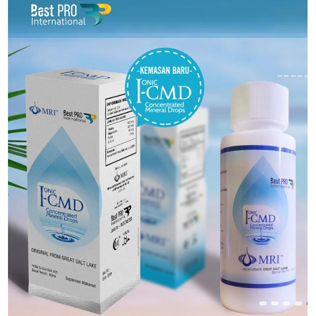 Baru - ICM / IMPRO CONCENTRATED MINERAL/ TRACE MINERAL/ DROP CMD IONIC 60 Ml