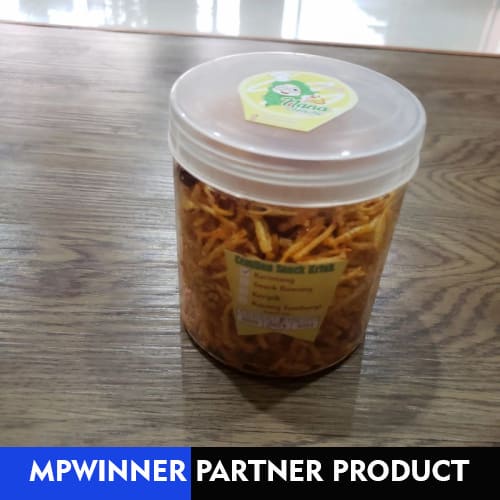 

cemilan snack kriuk keriting 300 gram Nana hachi Grosir Bisa COD