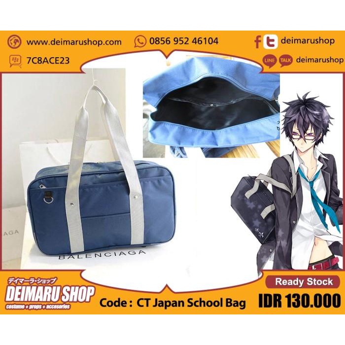 [Ct Japan School Bag] Tas Sekolah Jepang Anime Seifuku Manga Cosplay