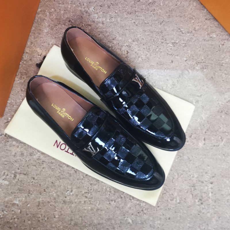 sepatu pantofel lv mirror quality lou is vuitton shoes formal