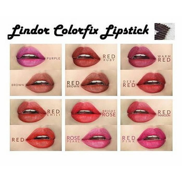 ❤ MEMEY ❤ LINDOR Colorfix Lipstick | Matte Tahan Lama