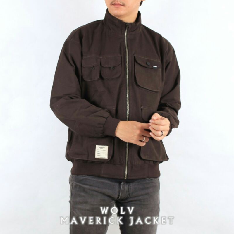 WOLV Jaket Maverick Jaket Semi Parka Jaket Parka Jaket Vintage