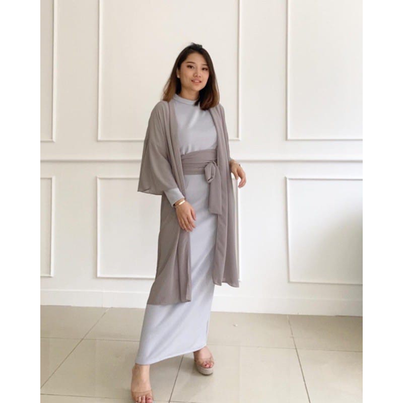 Vanesha Margaretta - 626 // Casual Dress Scuba// Kaira Set 3 dress pesta #fashion wanita