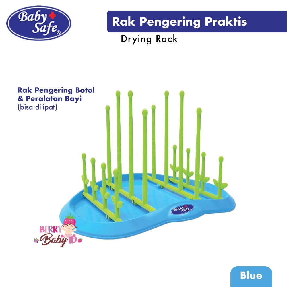 Baby Safe Collapsible Drying Rack Rak Pengering Botol Bayi BBS049 Berry Mart