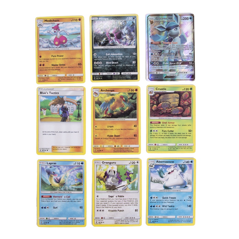 324pcs / Box Kartu Pokemon Unified Minds English Vmax EX Mega Game Booster Untuk Koleksi Anak