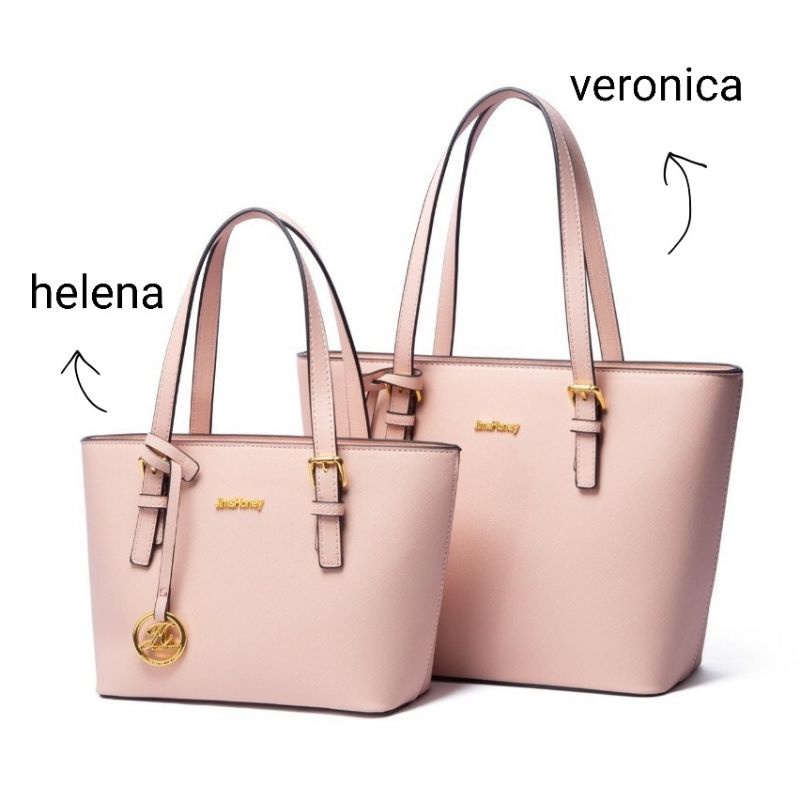 Tas Wanita Trendi Jimshoney Veronica Helena Tote Bag Daily / Tas Kerja Besar Slingbag Jims Honey Original