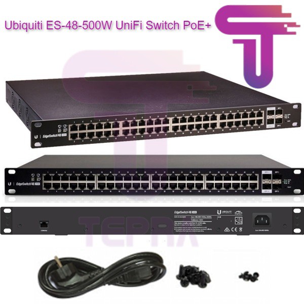 Ubiquiti ES-48-500W UniFi Switch PoE+ 48 Gigabit 500W with SFP+ Ports