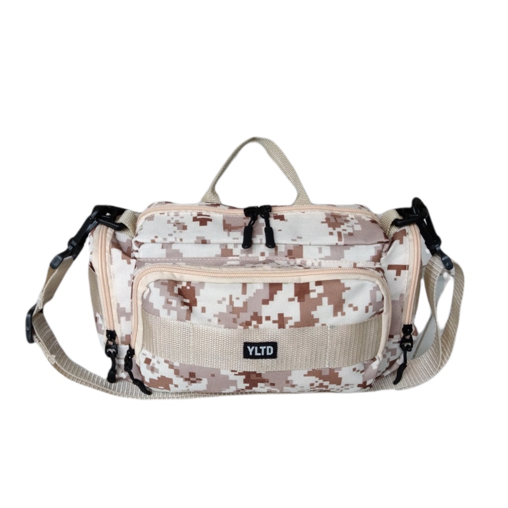 Rancis Jaya - Tas Tactical Pria Bahan Army | Tas Selempang Pria Motif Army YLTD / Sling bag Pria YLTD Motif Army