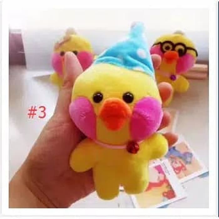 Best Seller Gantungan Kunci Tas Bebek Piyo Piyo / Mainan Anak Bebek Piyo Piyo Terbatas