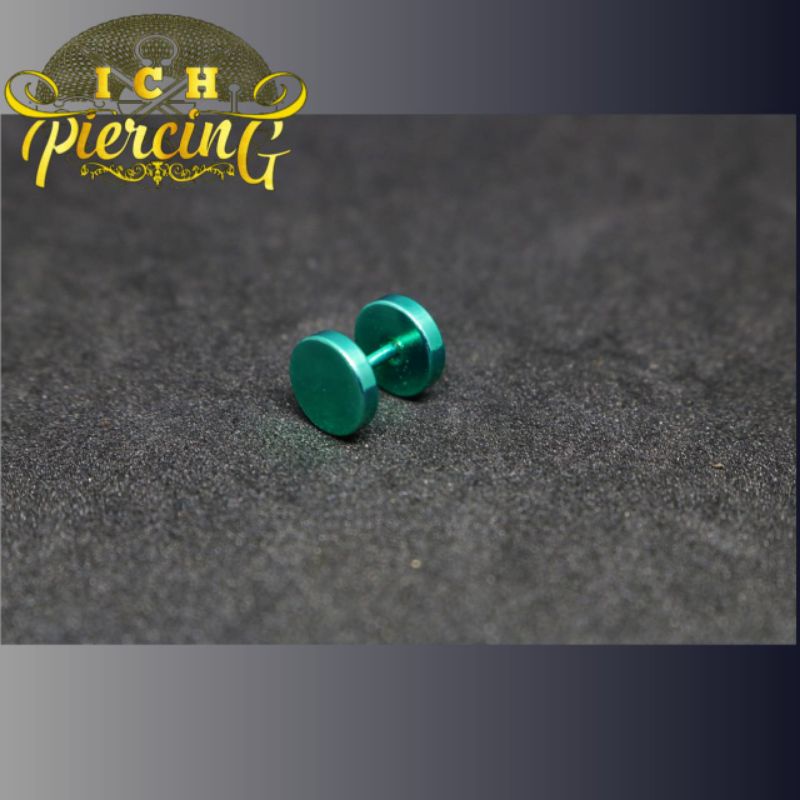 TERBARU ANTING TINDIK RODA WARNA WARNI/ ANTING RODA WARNA SATU UKURAN 10MM