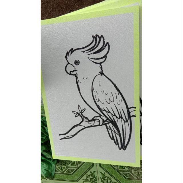 Lukisan steroform anak