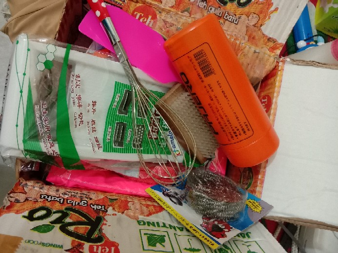 Celemek Pink Stabilo Spesial Quality Anti Air